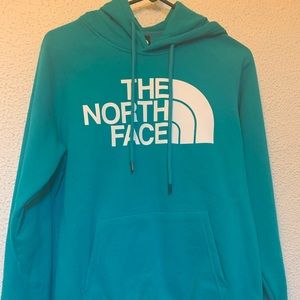 Teal NORTHFACE hoodie